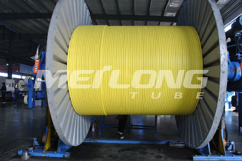 China Cheap price Inconel 625 Capillary Tube - Santoprene TPV Encapsulated Alloy 825 Chemical Injection Line – MEILONG