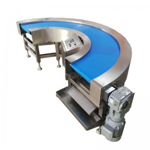 Cheap PriceList for China Curve Belt Conveyor with Variable Speed, Small Turning Belt Conveyor with 45 Degree-90 Degree