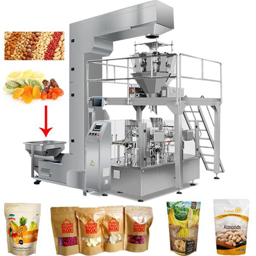 Automatic Multi-Function Rotary Pre-Made Bag Filling Milk Coffee Flour Spices Powder Packaging Machine Advanced Pumpkin Flour Packing Machine Featured Image