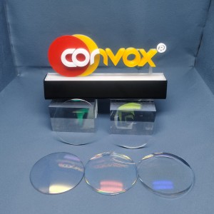 1.56 HMC 65/70mm hard multi coating green blue coating optical lenses