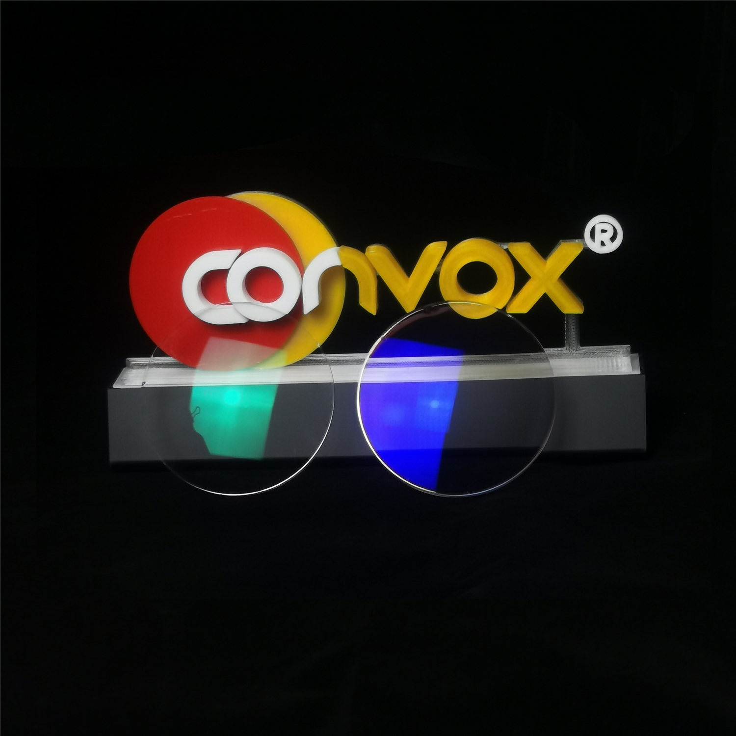Manufactur standard Prescription Blue Light Lenses - CONVOX wholesale 1.74 Blue Block UV420 AR blue or green coating eyeglass optical lens – CONVOX