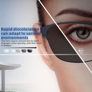 Rapid discoloration can adapt to various environments