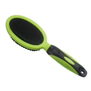 Two Sides Bristle And Slicker Dog Brush