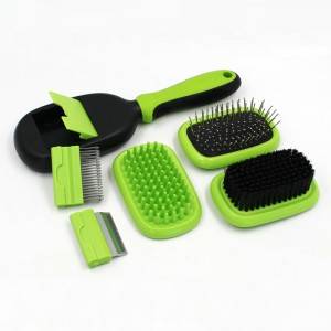 Double Sided Pet Grooming Brush Set
