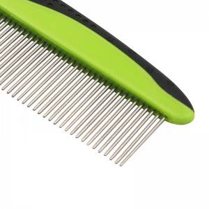 Pieptene pentru îngrijirea părului de companie din oțel inoxidabil