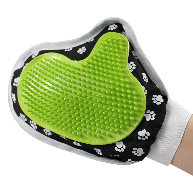 Best quality Slicker Brush For Long Haired Dogs - Pet massage grooming glove – Kudi