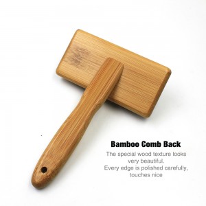 සුරතල් සතුන් සඳහා Bamboo Slicker Brush