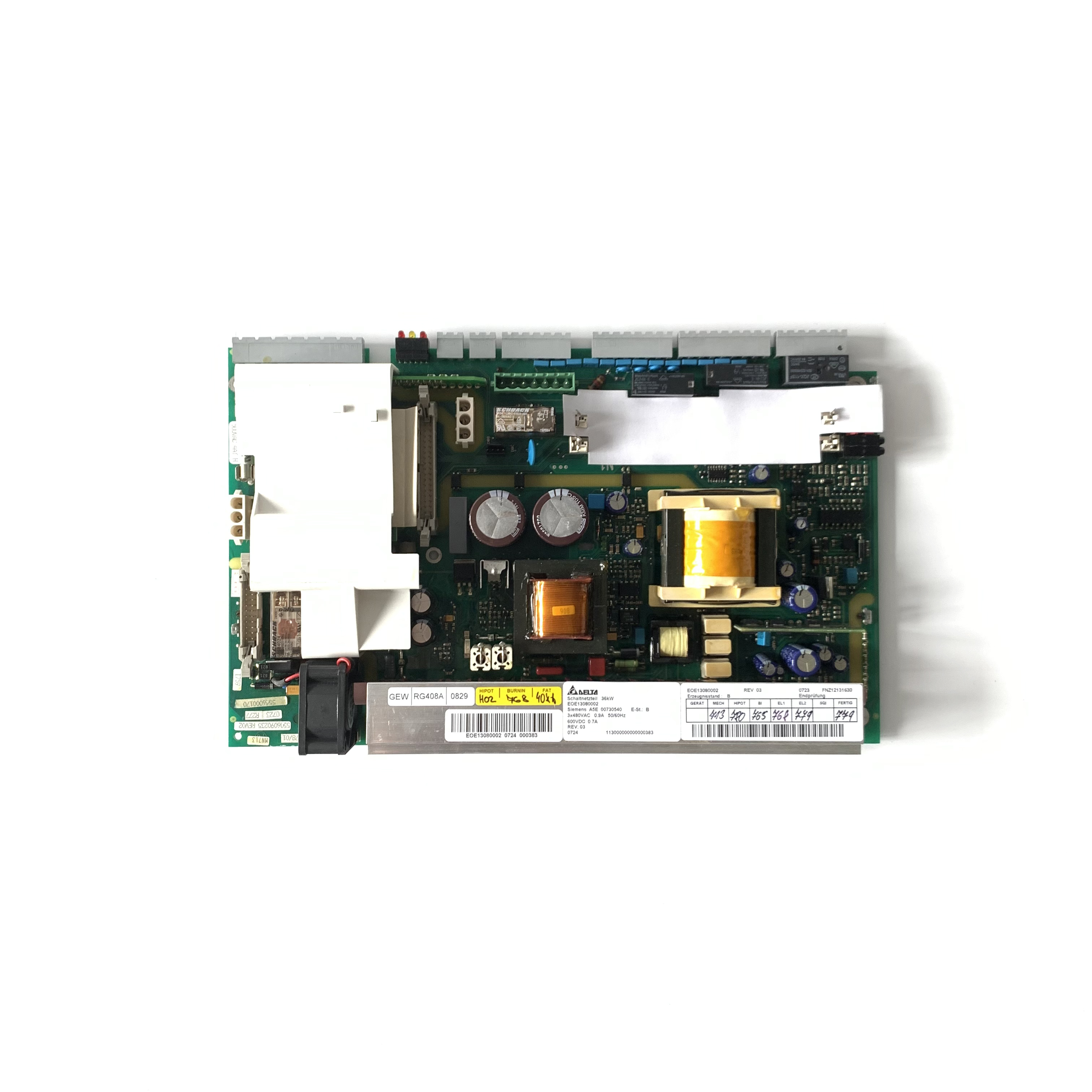 Siemens Power Motherboard A5E00730540 EOE13080002