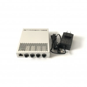 MikroTik 10-Gigabit Fibre Channel Switch Router RouterOSSwitchOS Dual System CRS305-1G-4S+IN