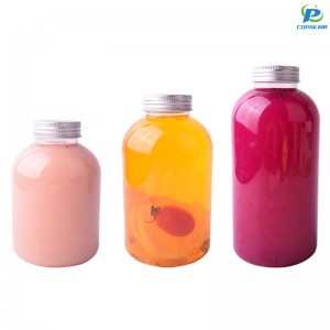 Quots for China 200ml Clear Round Plastic Bottle Pet Beverage Bottle for Juice