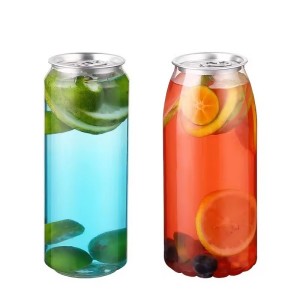 Manufacturer in China for PET soda cans with 202# aluminium lid 210ML, 250ML, 300ML, 330ML, 400ML, 500ML, 600ML, 650ML, 700ML, 800ML, 900ML, 1000ML