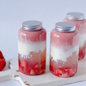 High Quality Wholesale 250ml 330ml 500ml 550ml 650ml Plastic Transparent PET Soda Can For Beverages Custom Clear soda Jar