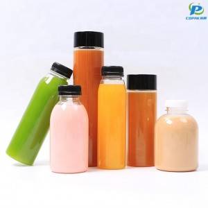 Special Price for China Clear plastic Bottle BPA Free Borosilicate Bottle Cold Juice Beverage Plastic Drinking Water Bottle