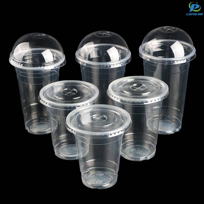 Factory Supply12oz Plastic Bottles- PET Cold Beverage Cup – Copak