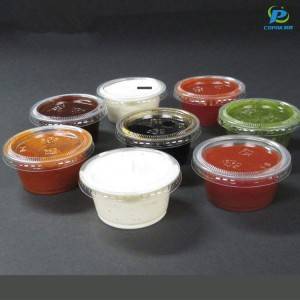 China wholesalePlastic Portion Cups With Lids- PET Sauce Cup – Copak