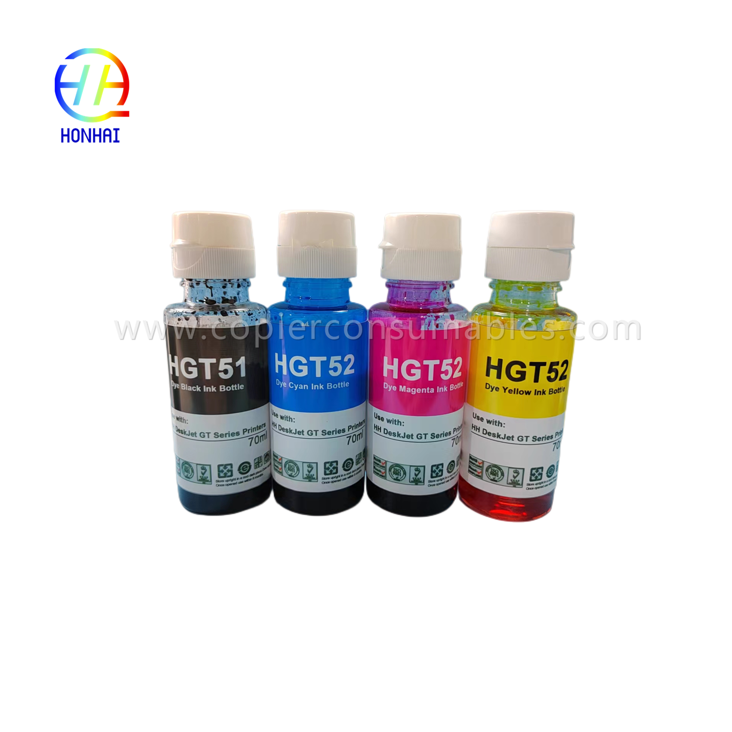 Ink Bottle for HP GT51 GT52 519 511 510 518 411 410 531 672  5820