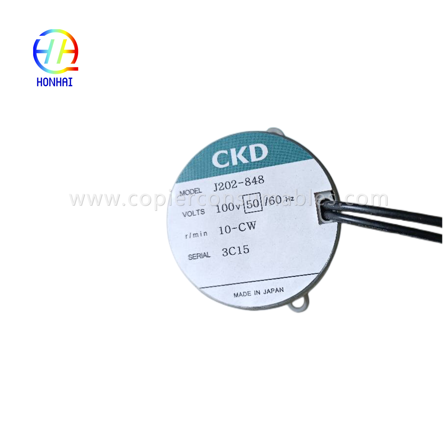 Chinese Professional Ink Black - Motor for CKD J202-848 100v-50Hz 10rpm CW3 – HONHAI