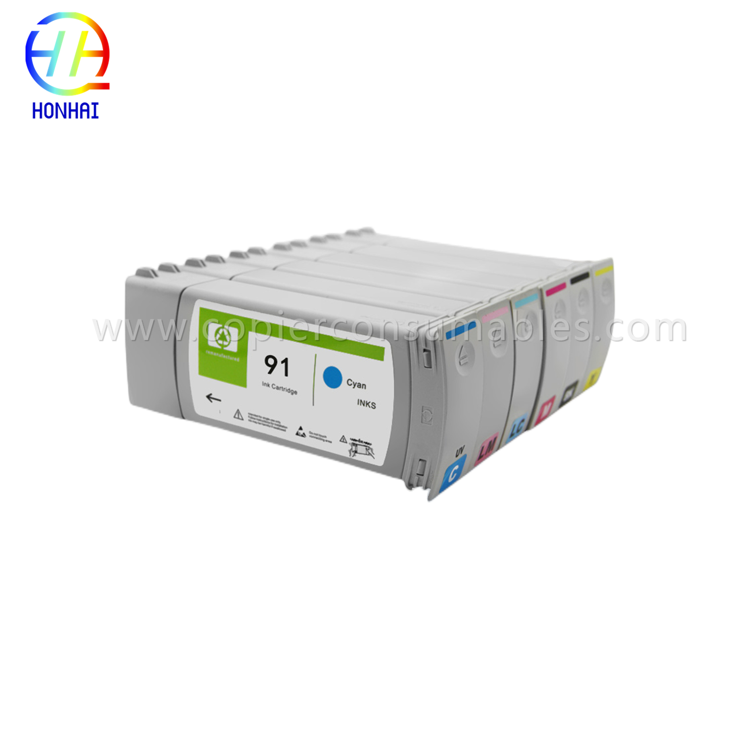 New Genuine Ink Cartridge for HP Designjet Z6100 91 C9464A C9469A C9471 C9518