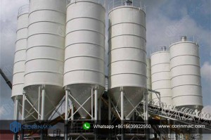 Splicable and stable sheet silo