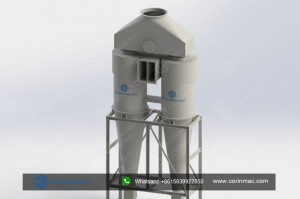 High purification efficiency cyclone dust collector