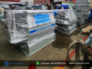 High efficiency double shaft paddle mixer