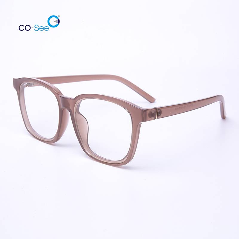 Quality Inspection for Designer Optical Frames - New Korea Stylish Handmade Clear Round Optical Eye Glasses Frames – Co-See