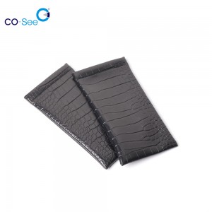 Best Price on China Design PU Leather Soft Spring Custom Eyeglass Sunglasses Pouch