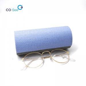 Grain Line Cylindrical Travel Double Side Eyeglasses Case
