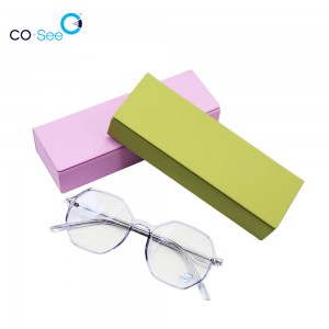 High Quality for Sunglasses Wrapping Box - Custom Logo Glasses Cases Manufacturer Wholesale Eye Glasses Case Packaging Box With Design – Co-See