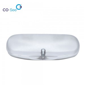 Optical Glasses Sunglass Case Clear PP Recyclable Plastic Eyewear Glasses Storage Acceptbale Ultralight