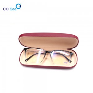 Awesome Hard Glasses Spectacle Case Snap Shut Reading Eyewear Quality Protective Box