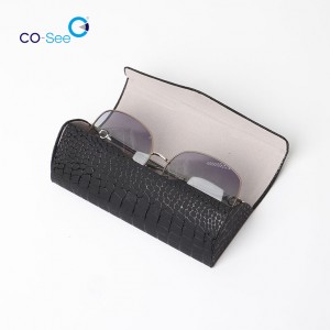 Factory Hot Sell Eye Glasses Case Custom Logo Hard Shell Storage Box for Optical Frames and Sunglasses
