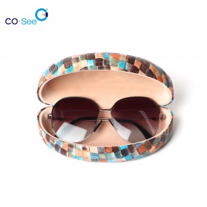 Wholesale Price China Distributor Eco-Friendly Multi Color Available Hard Shell Sunglasses Case