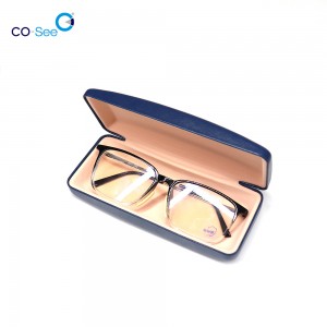 Noble Hard Shell Eyeglass Case PU Leather Sunglasses Protective Cases with Soft Inner Lining