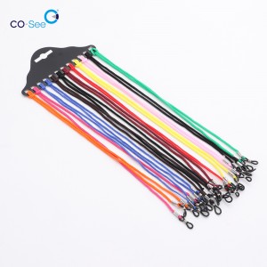 High Quality Mixed Colors Nylon Adjustable Reading Glasses Cord Neck Sunglasses Retainer Strap