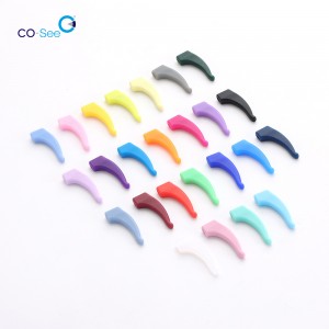 Multicolor Anti Slip Eyewear Retainer Silicone Eyeglasses Ear Grips Glasses Temple Tips Sleeve for Kids and Adults