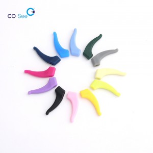 China Cheap price Camera Clean - Multicolor Anti Slip Eyewear Retainer Silicone Eyeglasses Ear Grips Glasses Temple Tips Sleeve for Kids and Adults – Co-See