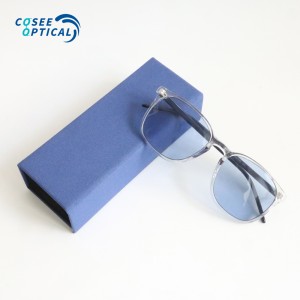 Classic Color Handmade Denim Eye Glasses Case Jeans Sunglasses Box Custom Foldable Eyewear Case