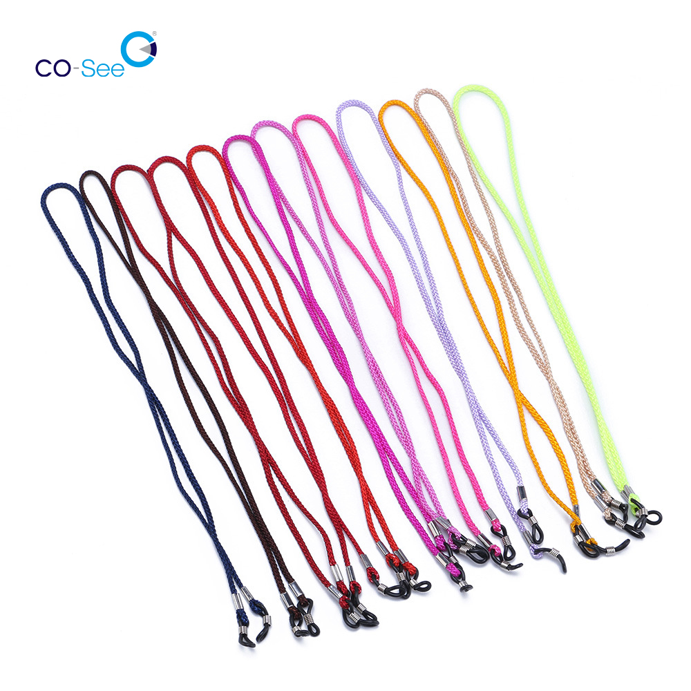 factory Outlets for Eyeglasses Display Stand Holder - 12-Piece Sunglasses Strap Thick Nylon Non-slip Glasses Neck Cord Eyewear Retainer – Co-See