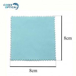 Wholesale Custom Printing Logo Eyeglass Cleaning Cloth Microfiber Lens Cleaning Cloth for Glasses Camera Jewelry