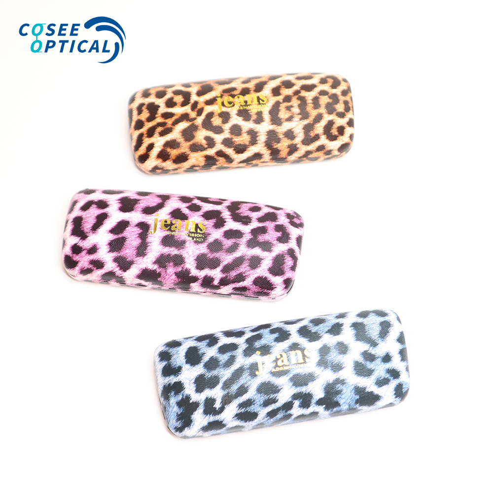 Leopard glasses case