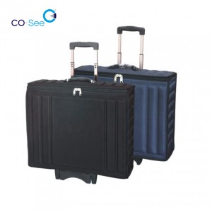 Large Retail Trolley Case Multiple Optical Frame and Sunglasses Eyewear Display Puller Suitcase