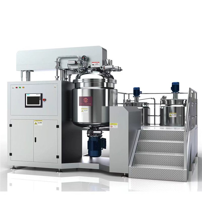 Factory wholesale Ointment Making Machine - New design vacuum emulsifier homogenizer Cream Mixer Cosmetic Machine – Smart ZhiTong