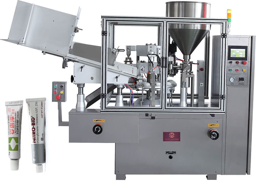 Cosmetic Tube Filling and Sealing Machine 1