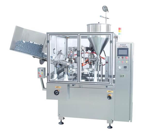 ointment tube filling and sealing machine
