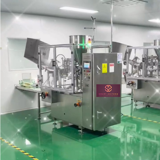 Màquina automàtica d'ompliment i segellat per a l'ompliment de tubs a la Xina