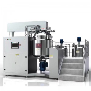 Most advanced Vacuum Homogenizer Mixer Cosmetics Mixer Machine
