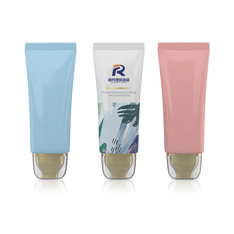 SuperFlat Plastic Tube isolation Cream Sunscreen Packaging Cosmetic Squeeze Foundation Cream Tube
