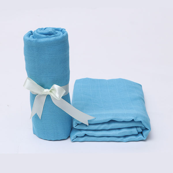 Factory wholesale Soft Muslin Fabric - Muslin baby blanket bamboo cotton material – Taihong