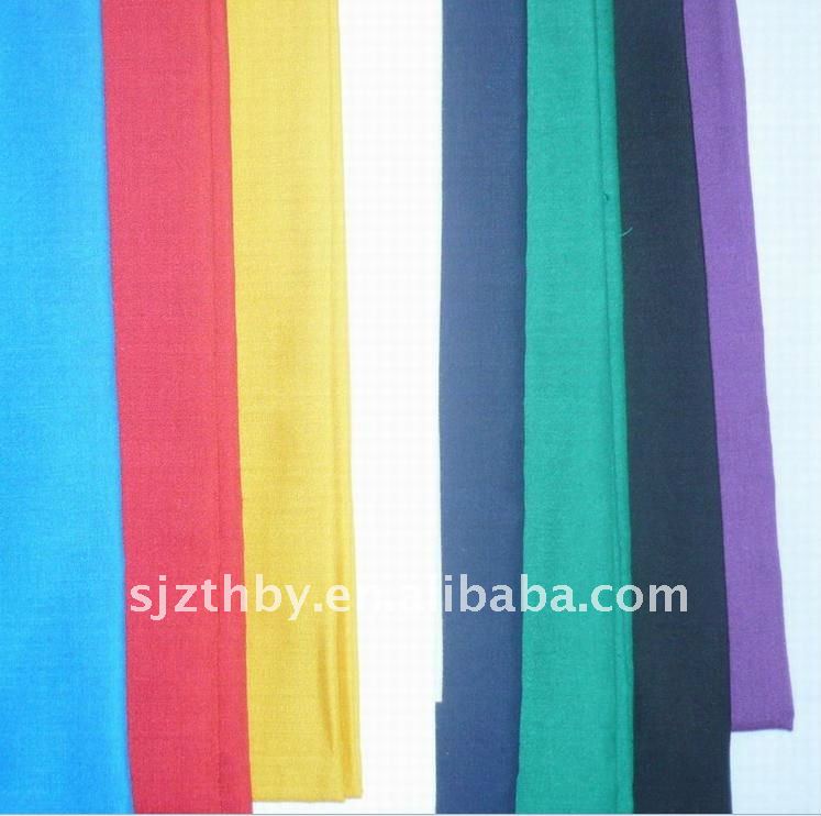 polyester/cotton 80/20 45*45 96*72 hot sale cheap plain dyed 80 polyester 20 cotton fabric